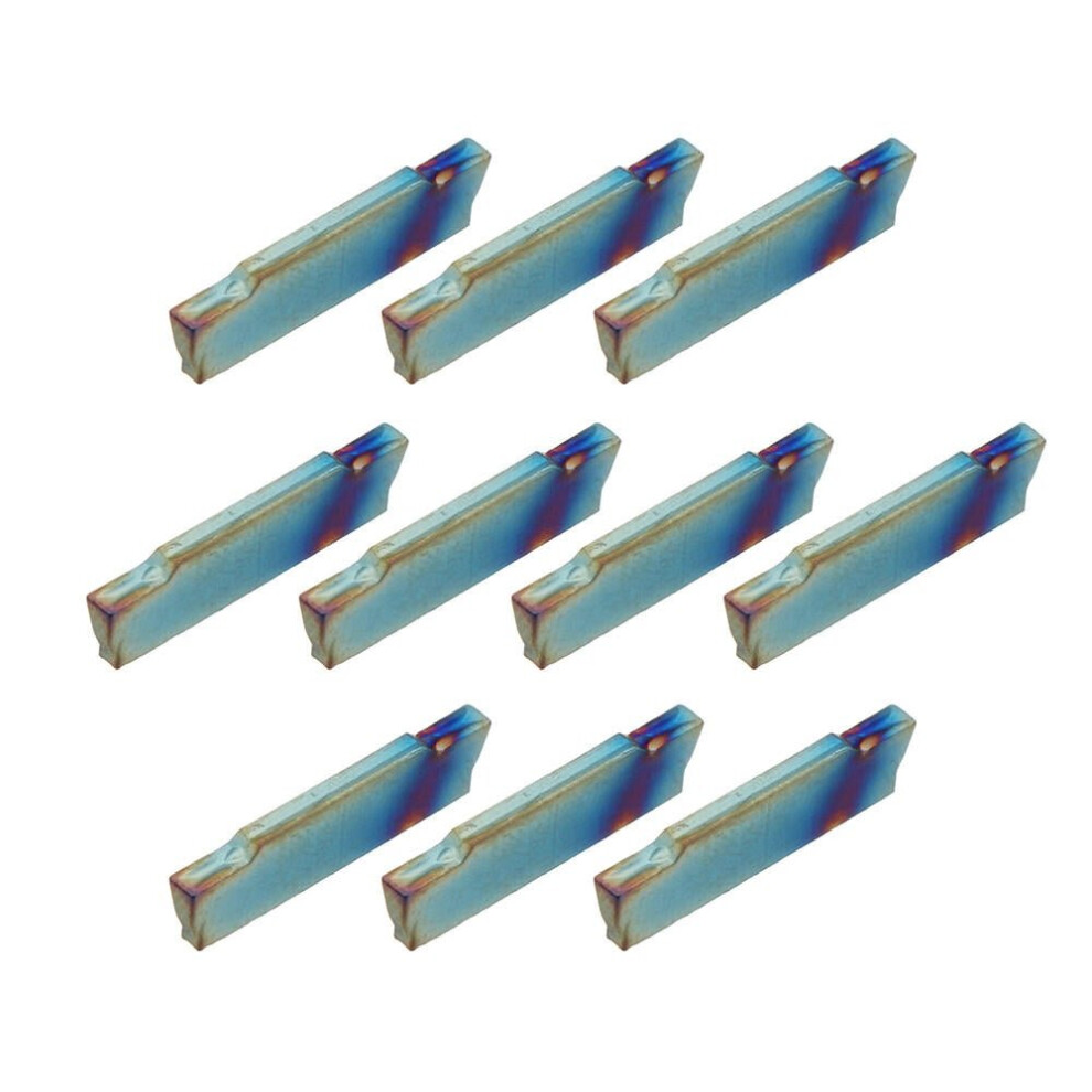 10Pcs Hrc45 Blue Nano Mgmn150-G 1.5Mm Carbide Insert For Mgehr/Mgivr Turning Tool Holder 3654659400581