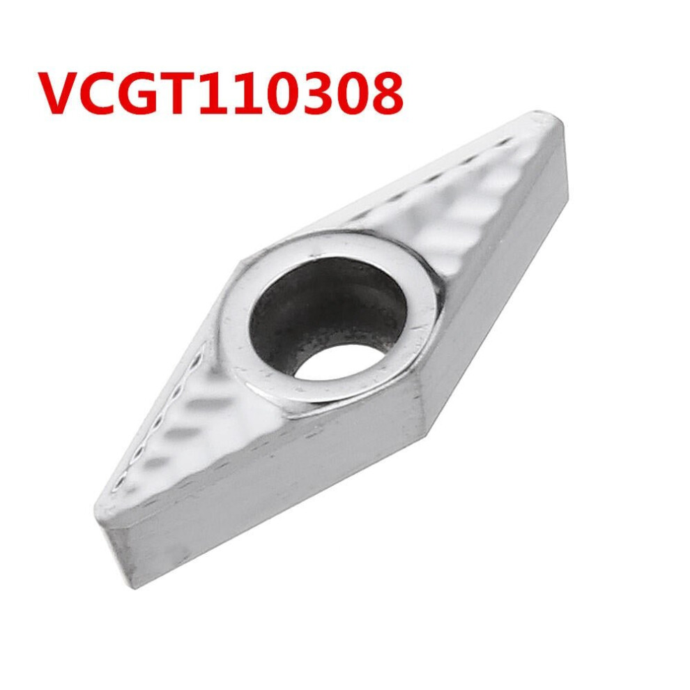(VCGT110308) Carbide Insert DCGT32.51 35 Degree Turning Tool for Aluminum