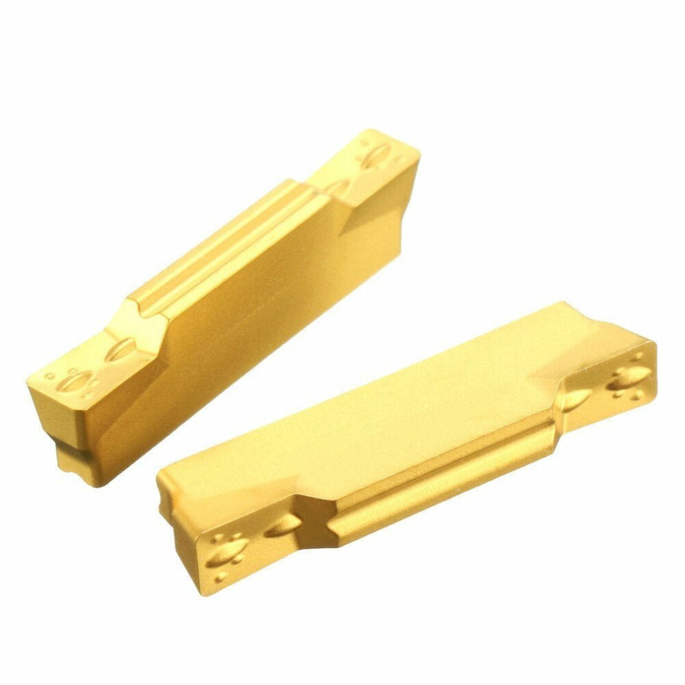 10Pcs Mgmn300-M Carbide Inserts 3Mm Width For Mgehr/Mgivr Grooving Cut Off Tool Turning 3654659400666