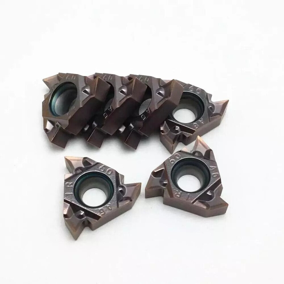 10Pcs Thread Turning Tools Carbide Insert Lathe Cutter Tool Turning Insert 6112212031803