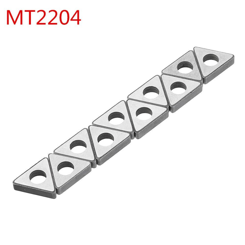 (MT2204) 10pcs Carbide Shim Accessories Cutter Pad MT1603/MT1604/MT2204 for CNC Lathe Turning Tool TNMG16 TNMG22 Inserts