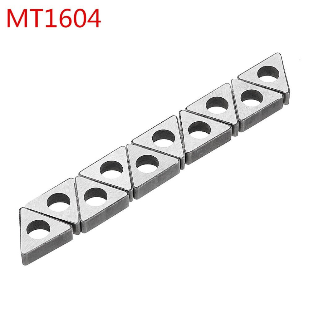 (MT1604) 10pcs Carbide Shim Accessories Cutter Pad MT1603/MT1604/MT2204 for CNC Lathe Turning Tool TNMG16 TNMG22 Inserts