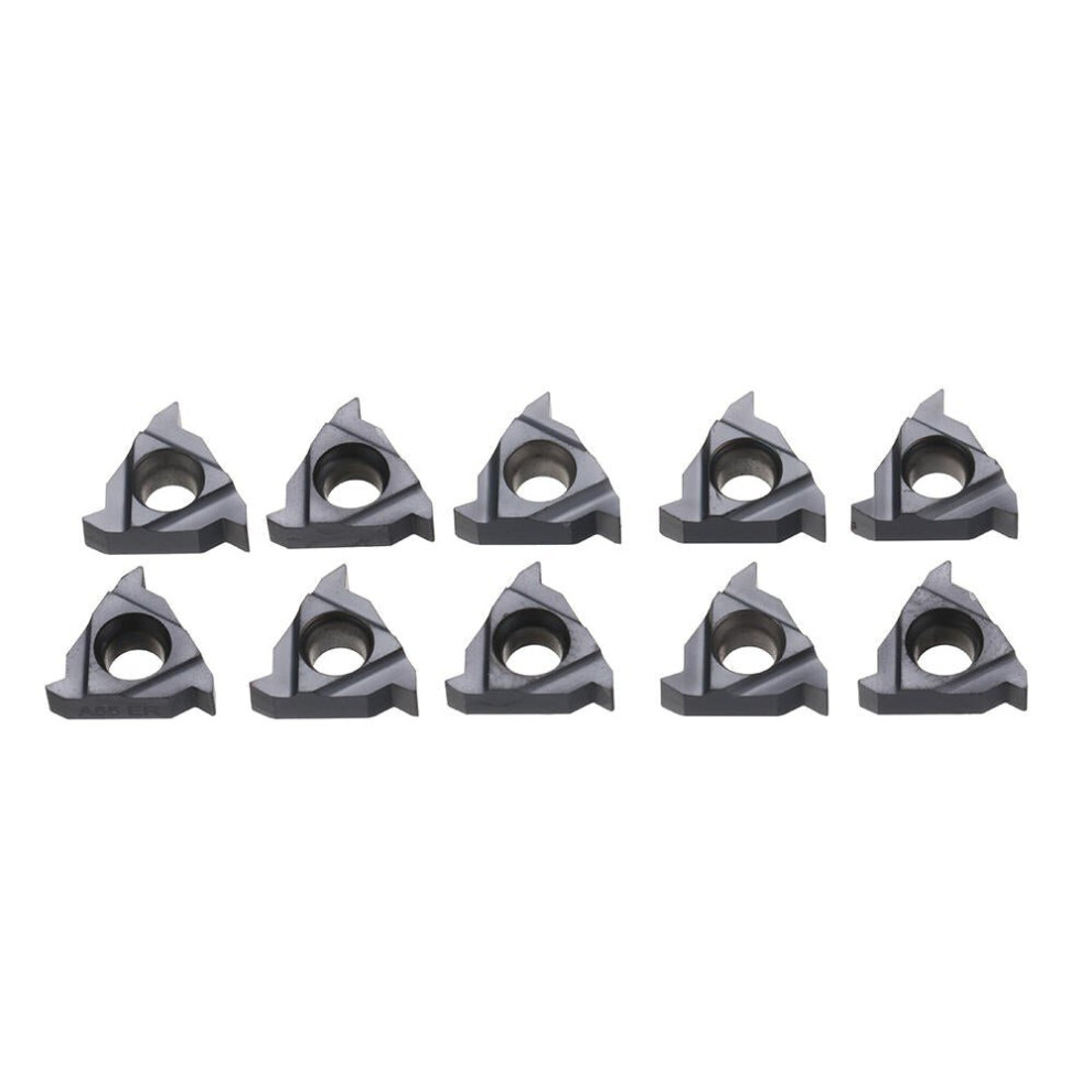 10pcs External Thread Carbide Internal Lathe Insert For Turning Tool Holders