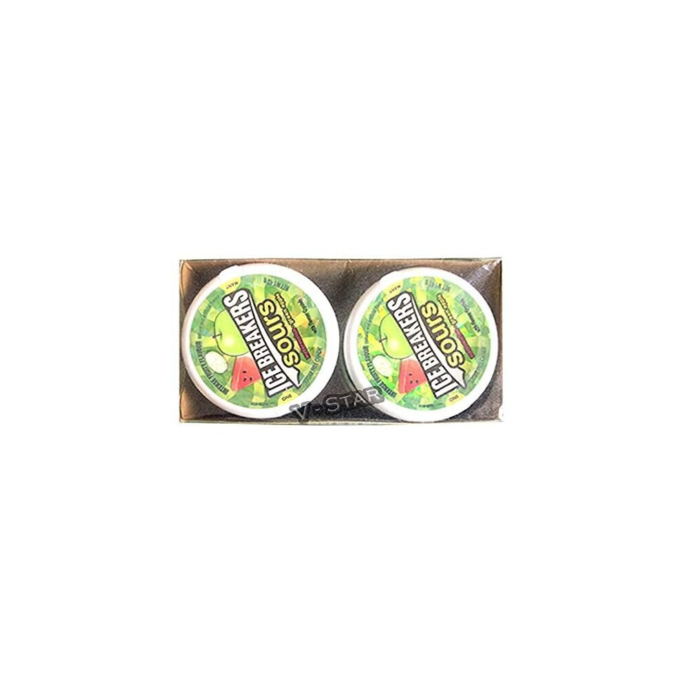 (Wildberry) ICE BREAKERS Sugar Free Hard Candy Sweet 8 x 42g