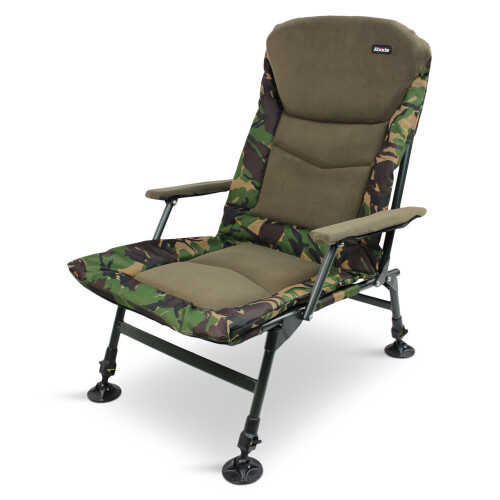 Abode Rip-Stop DPM CAMO Carp Fishing Camping Fleece Armchair Chair
