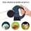 Trela retrátil para cães com duas cabeças 3M e lanterna reflectora 3