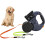 3M/10KG Dog Lead Leash Double Retractable Leash Extendables Lockable 11