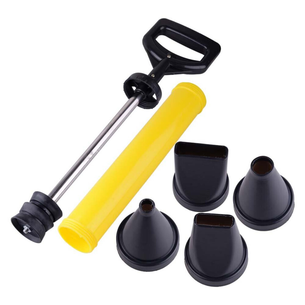 Caulking Gun With 4Nozzles Cement Lime Pump Grouting Mortar Sprayer Filling Tool 771700651341