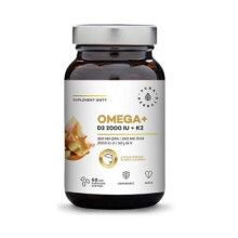 Aura Herbals Omega + D3 2000Iu + K2 60 Kaps.