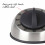 Salter Mechanical Kitchen Timer Stainless Steel 60 Minute Easy Grip Wind Up Dial 3