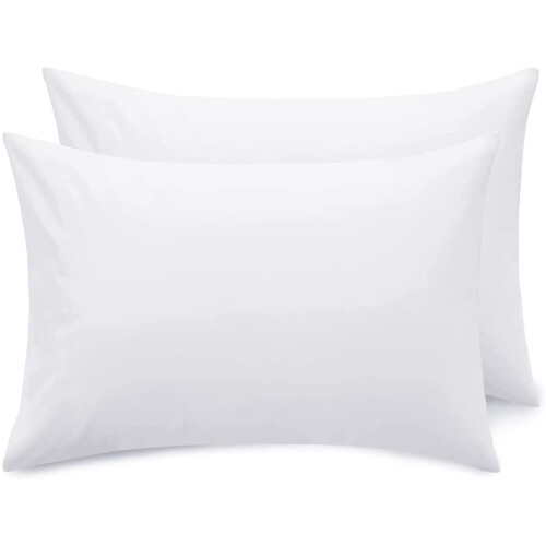 (2X Pillowcase Only) Dream Sleep Premier Hotel Quality Pillowcase Pair | Microfiber Pillow Protector 2