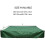 (150 x 150cm) Sandpit Cover Square Waterproof Sandbox Cover+Bag 3