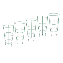 Pack of 5 Conical Garden Plant Support Rings (60cm)