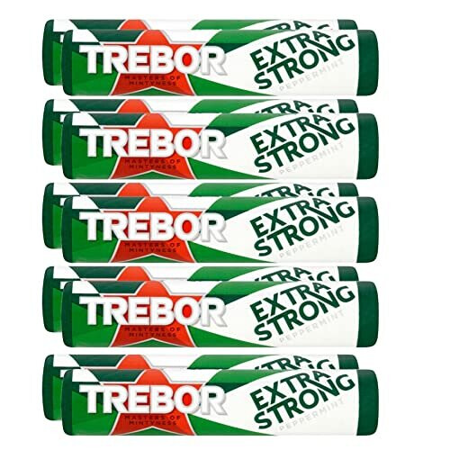 Trebor Extra Strong Mints x10 Rolls