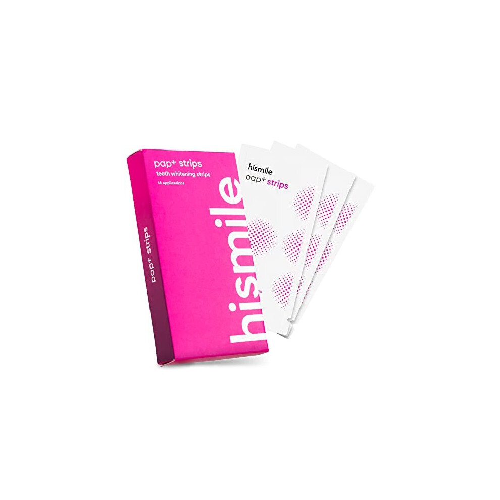 Hismile Teeth Whitening Strips, Whitening Strips For Sensitive Teeth, Peroxide Free Whitening Strips, Reduced Sensitivity Whitestrips, Dent