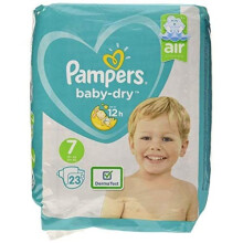 Pampers Baby-Dry Size 7, 23 Nappies
