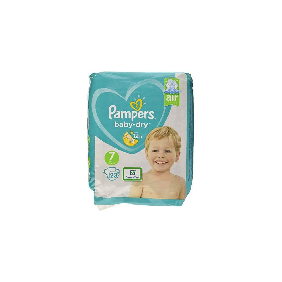 Pampers Baby-Dry Size 7, 23 Nappies