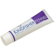 Kingfisher 100ml Fluoride Free Fennel Toothpaste, Pack of 3