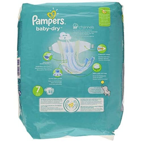 Pampers Pampers Baby-Dry Size 7, 23 Nappies 1