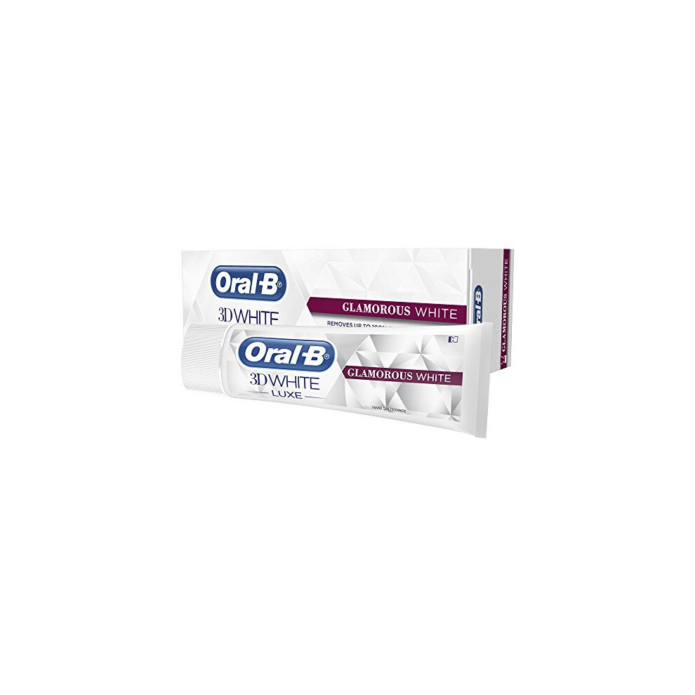 Oral-B 3D Glamorous White Toothpaste, 75ml