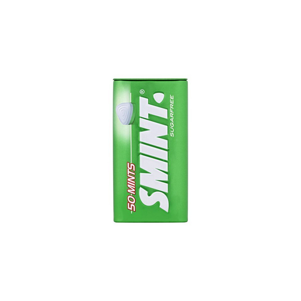 Smint Sugar Free Mints, Spearmint Flavour, Suitable for Vegetarians – 12 x 50 XXL Tins - Image 3