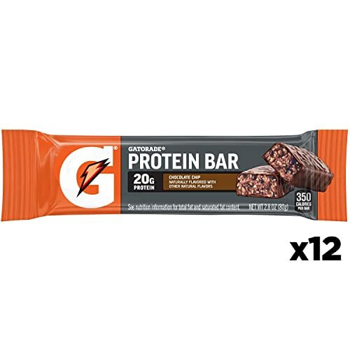 Gatorade Whey Protein Bar Chocolate CHIP 80g (1 bar) 2