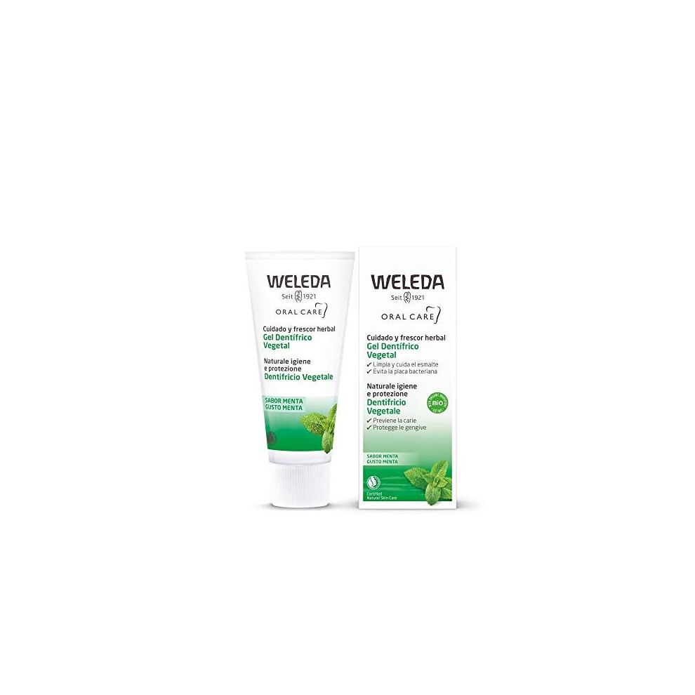 Weleda Toothpaste Plant Gel 75ml - 3 Pack