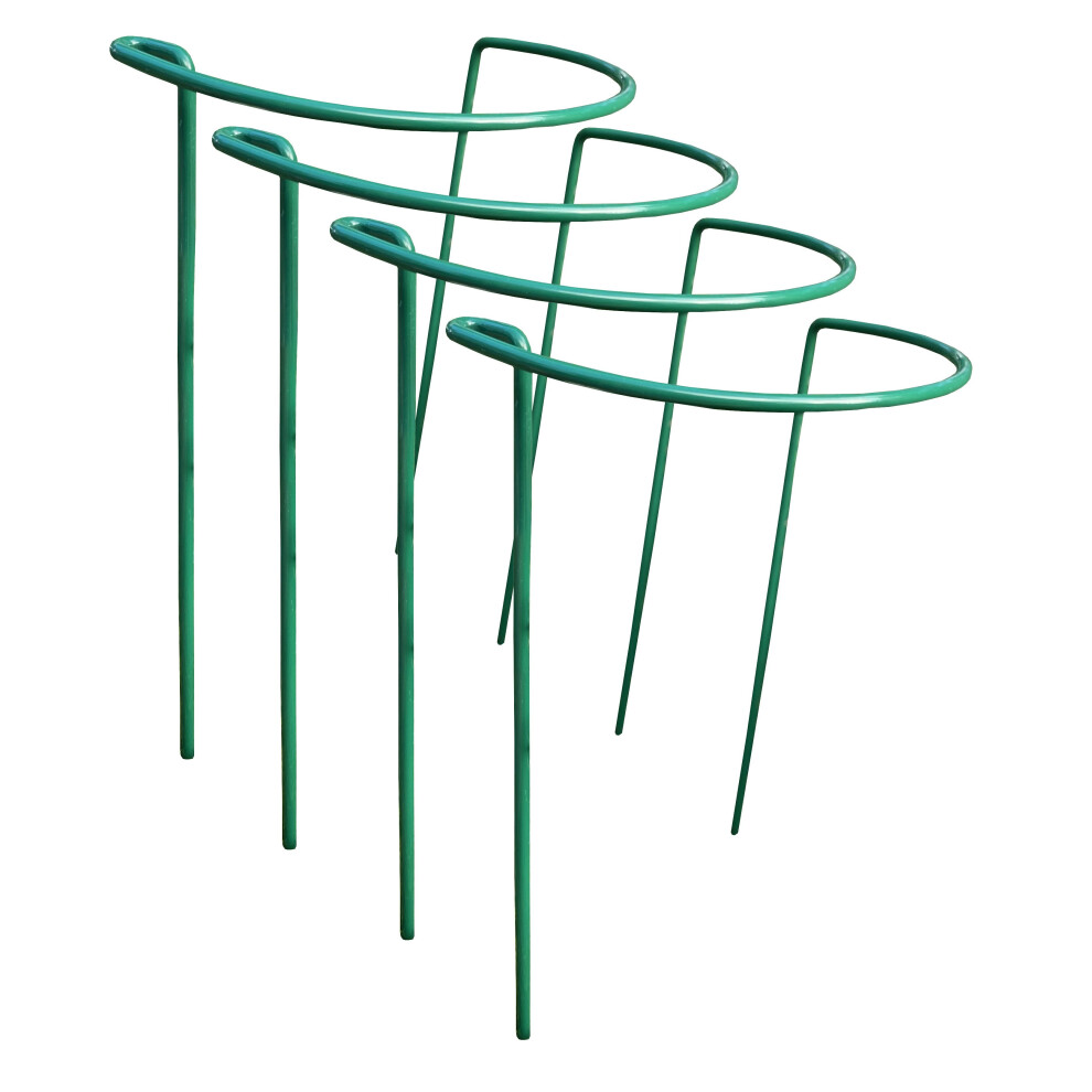 Garden Hoop Plant Bow Support System 20cm x 35cm (Pack of 4)