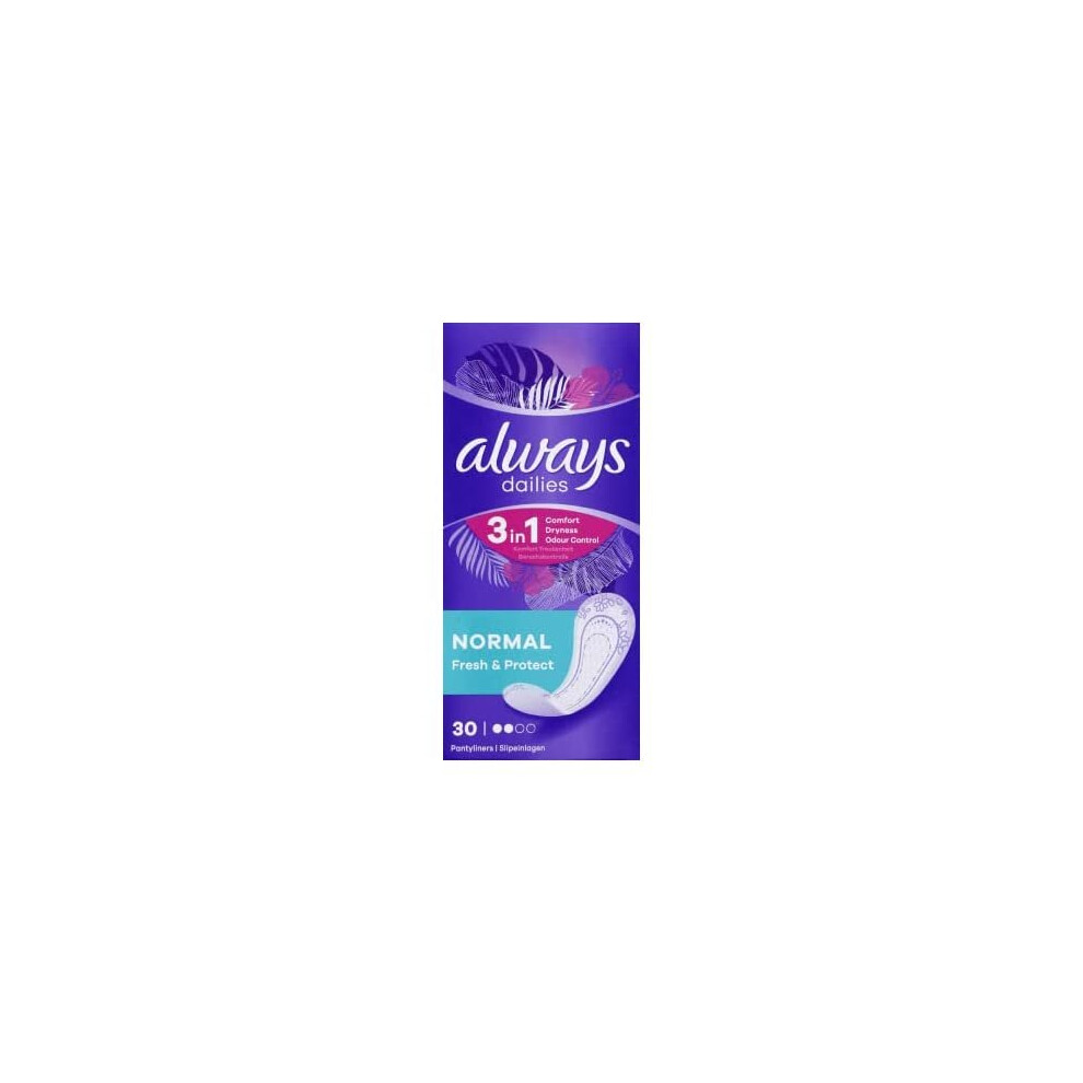 Always Normal Panty Liners with Odour-Neutralising ActiPearls