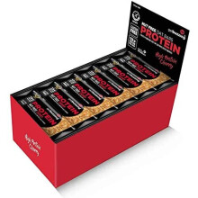 Getbuzzing High Protein Nut Free Flapjack - Cherry 55g - Healthy Snack Bars - Gym, Running, Cycling - Pure Protein Made in the UK - Pack of