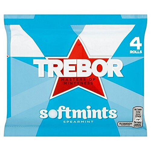 Trebor Spearmint Softmints Multipack 4 x 44g