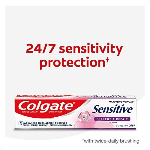 Colgate Colgate Sensitive Toothpaste, Prevent and Repair - Paste Formula (6 Ounce, 3 Count) 2