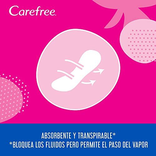 Carefree Panty Liners Flexiform White  Sanitary Pads Pack 2