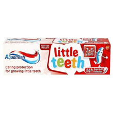 Aquafresh Toothpaste Little Teeth 3-5 Years 50ml (Pack of 6)