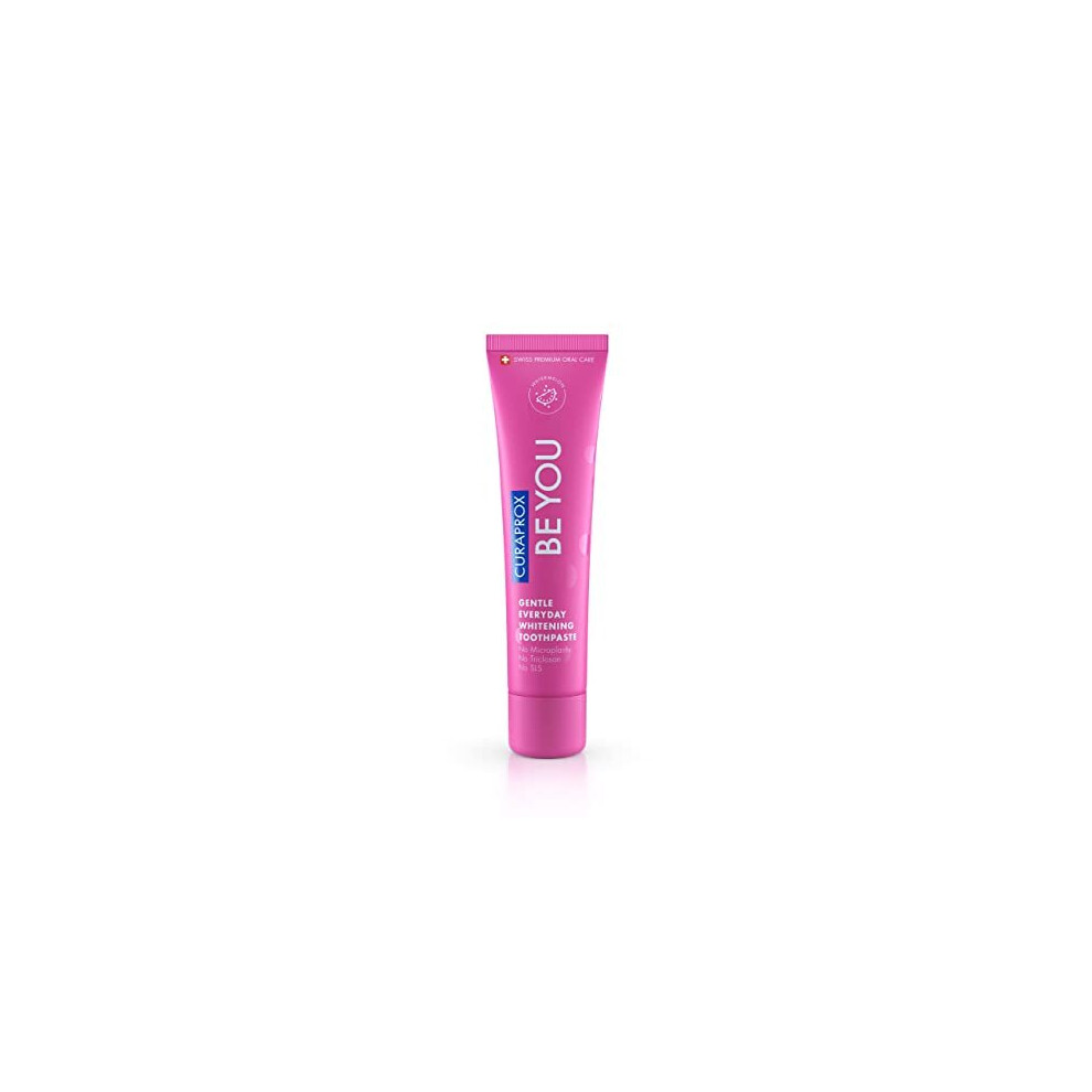 Curaprox Be You Watermelon, Fluoride Whitening Toothpaste, 60 ml, Pink