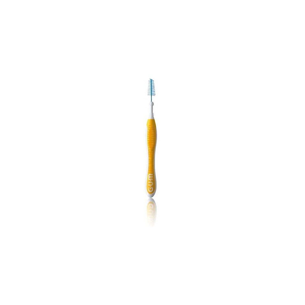 Gum Trav-Ler Interdental Brushes 6 Pieces Iso 4 Yellow 1.3Mm, Pack Of 3 (3X 6 Pieces)
