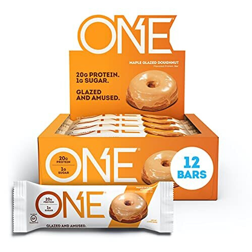 Oh Yeah! One Bar Maple Glazed Doughnut, Pack of 12