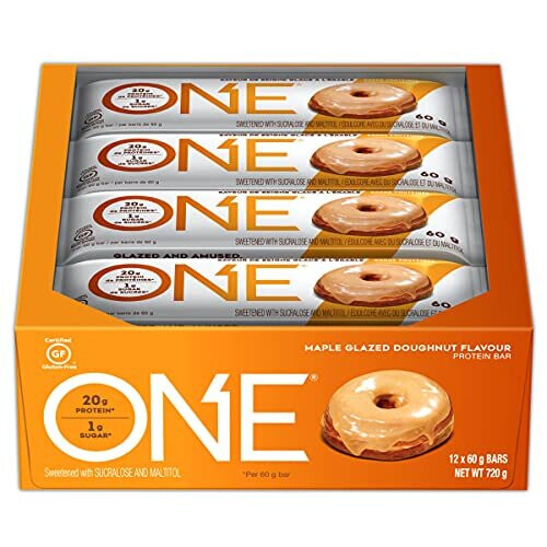 Oh Yeah! One Bar Maple Glazed Doughnut, Pack of 12 2