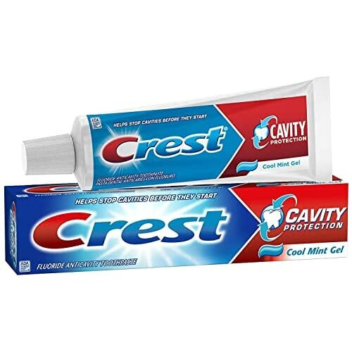 Crest Crest Tandkräm Cavity Protection Cool Mint Gel (6-pack)
