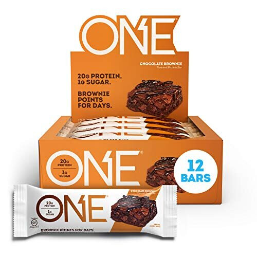 One Brand One Bar, Chocolate Brownie, 12-Count