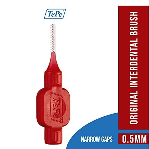 Tepe TEPE Original Interdental Brushes 0.5 mm Red Pack of 25 2
