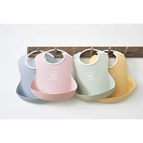 BABYBJÖRN BABYBJÖRN Baby Bib, 1-Pack, Powder Blue 2