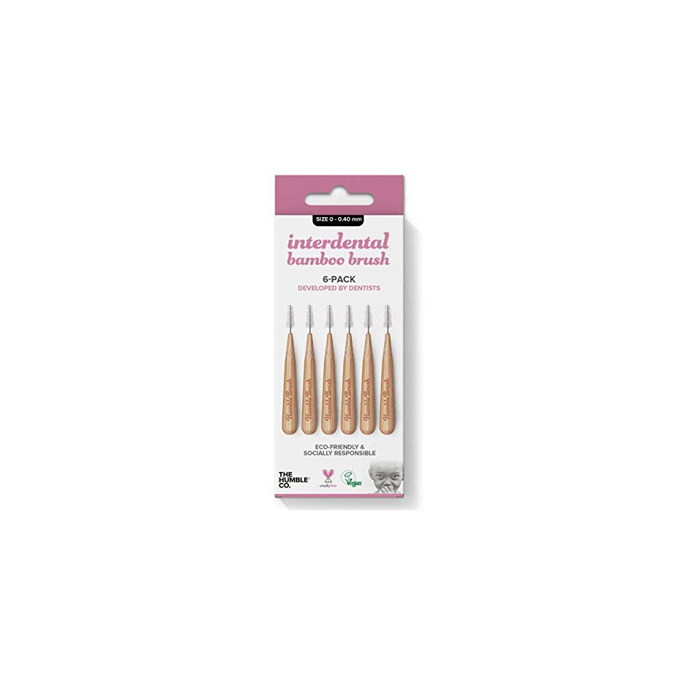 The Humble Co Bamboo Interdental Brush Size 0 Purpleathe Hu 1 Unit 300 G