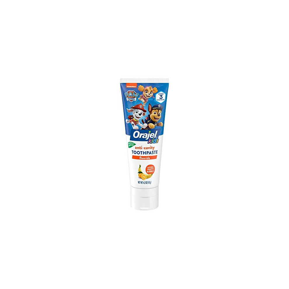 Orajel Paw Patrol Anticavity Fluoride Toothpaste 4.20 Oz