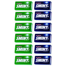 Smint Mixed Tin, 6 Peppermint & 6 Spearmint Flavour -12 Pack