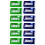 Smint Smint Mixed Tin, 6 Peppermint & 6 Spearmint Flavour -12 Pack 1
