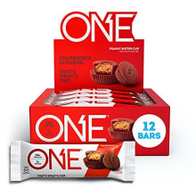 One Peanut Butter Cup Flavoured 12 Protein Bars