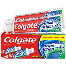 Colgate Triple Action Toothpaste - 2 x 75 ml