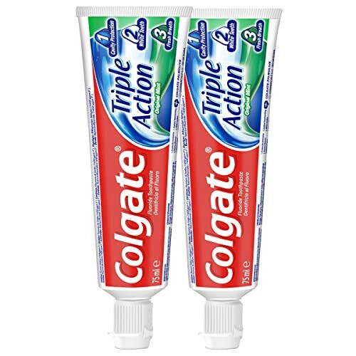 Colgate Colgate Triple Action Toothpaste - 2 x 75 ml 1