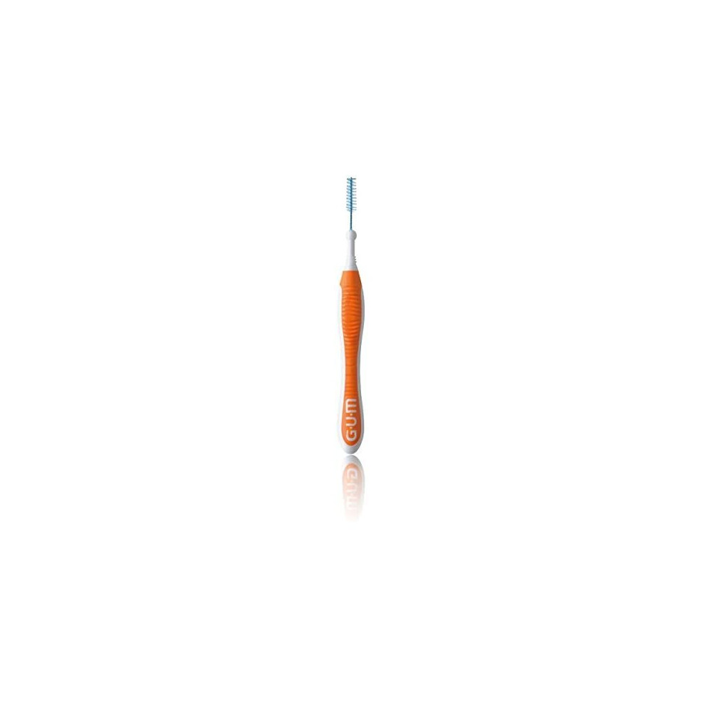 Gum Trav-Ler Interdental Brushes 6 Pieces Iso 2 Orange 0.9Mm, Pack Of 3 (3X 6 Pieces)